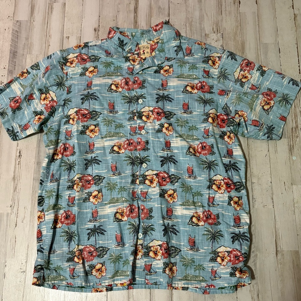 Red Head Hawaiian Shirt XL